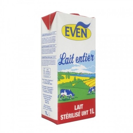 Even Lait UHT Entier Brick 1L